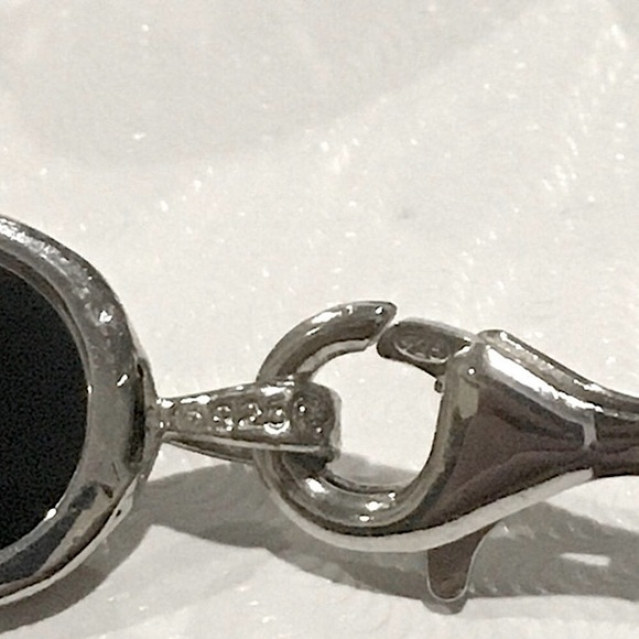 Sterling Silver Wrapped Black Onyx Filigree Jewelry Set - Picture 16 of 17